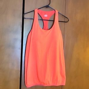 Built in bra racerback top